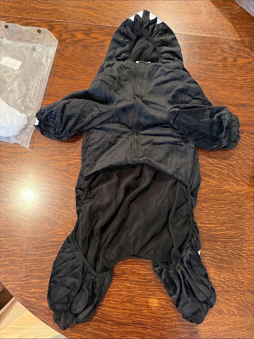 Spooktacular Creations Black & White Skeleton Dog Costume (XL)